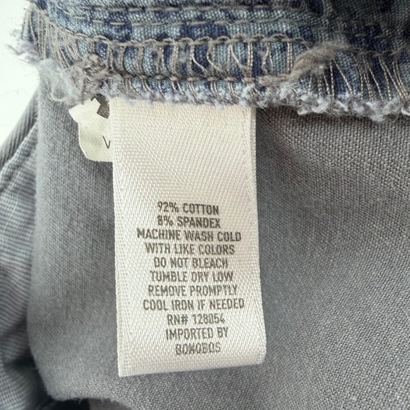 Bonobos Mens Grey Stretch Washed Chino Pants Size 44x30 Flat Front Athletic fit - Picture 5 of 8